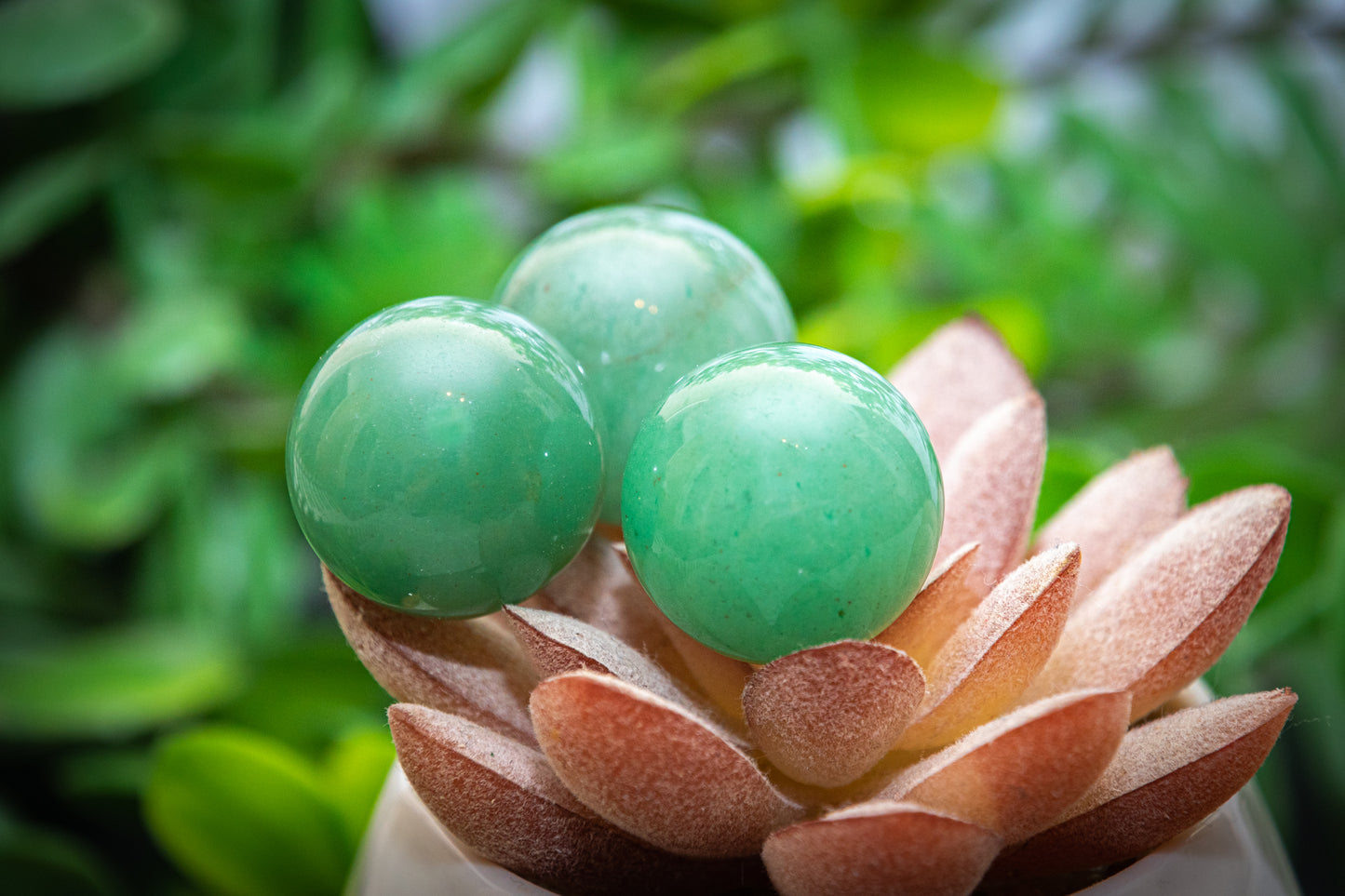 Green aventurine mini sphere