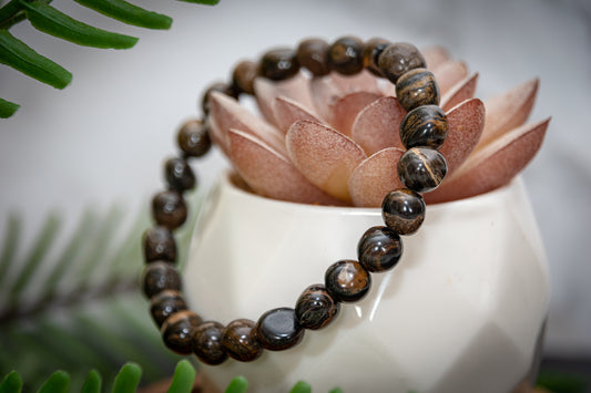 Stromatolite power bracelet