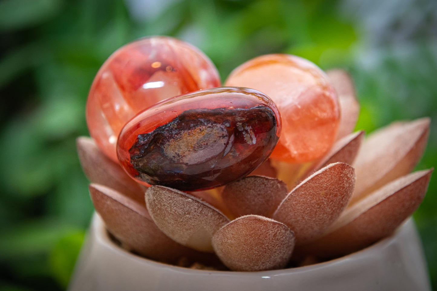 Fire Quartz chunky tumblestones