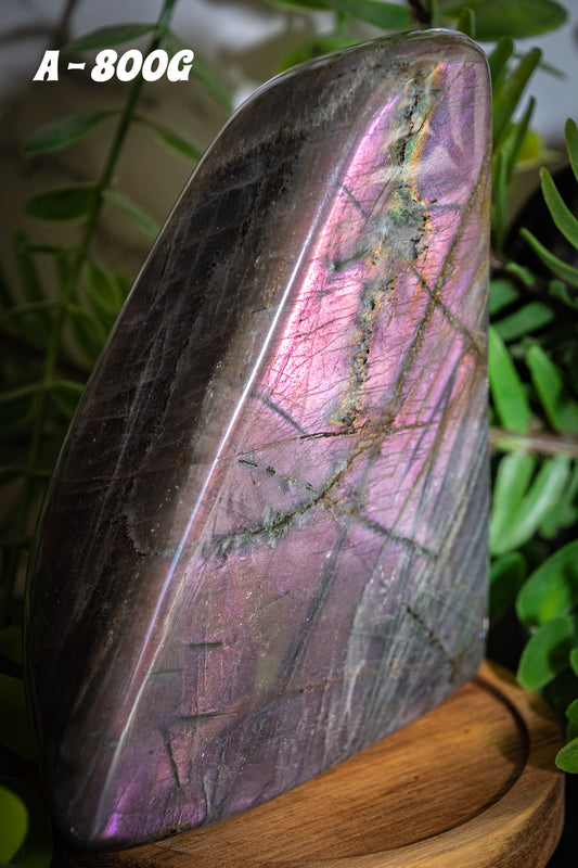 Purple sunset flash labradorite Freeform