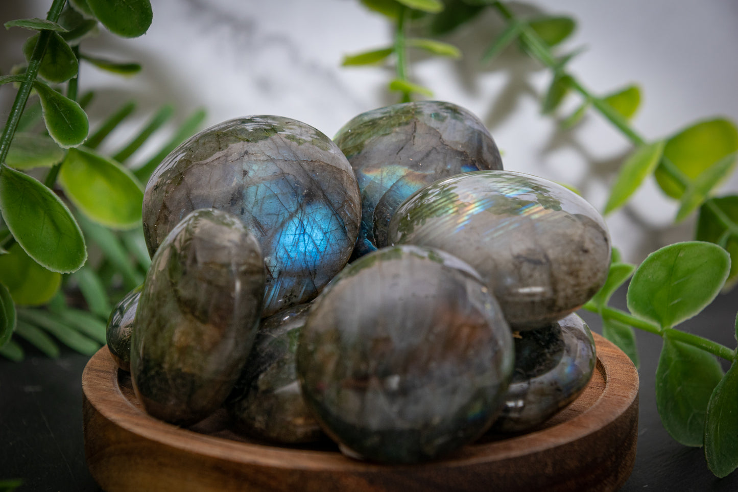 Labradorite smooth stone