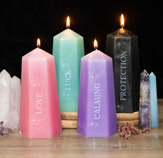 Hidden crystal candles