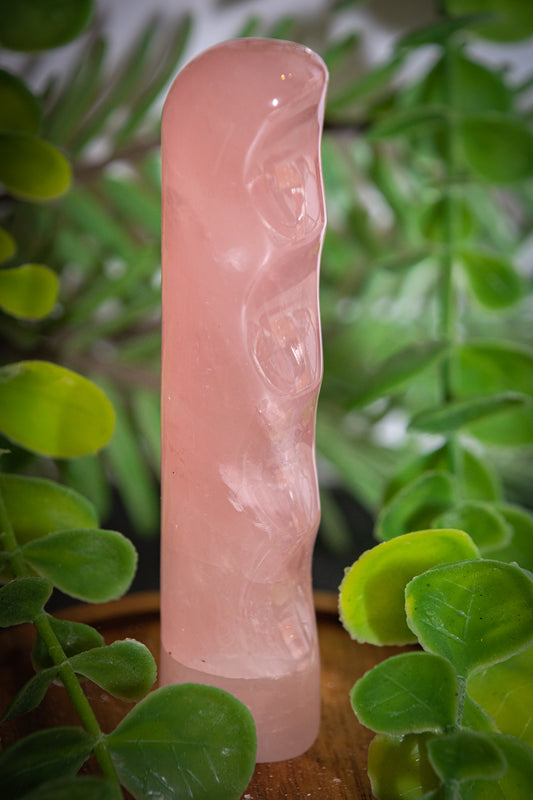 Rose Quartz massage wand