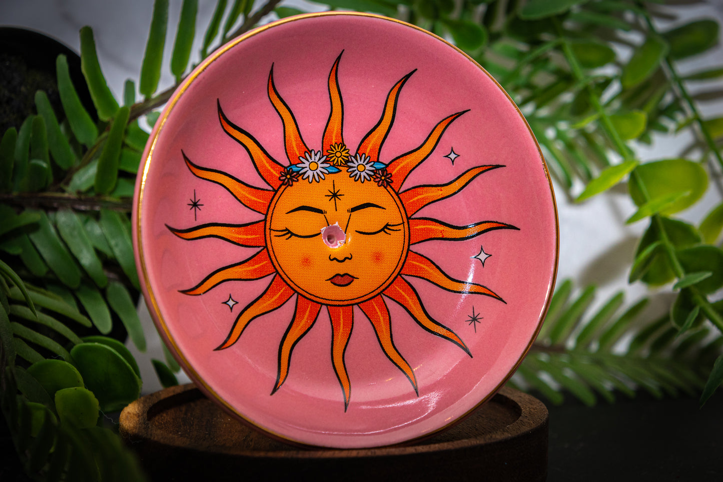 The sun celestial incense holder