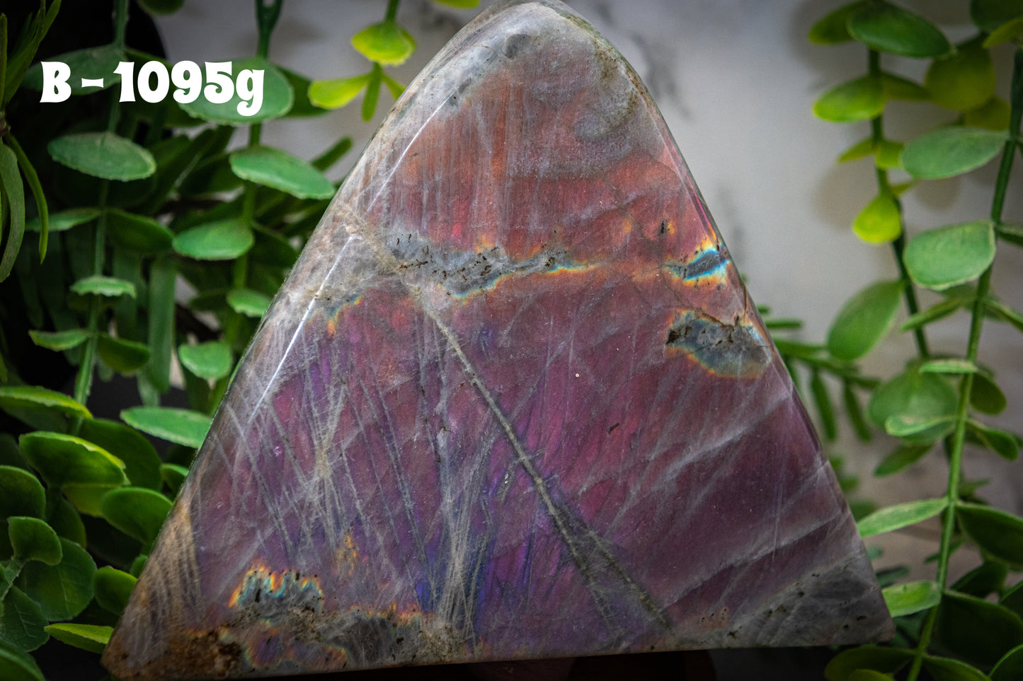 Purple sunset flash labradorite Freeform