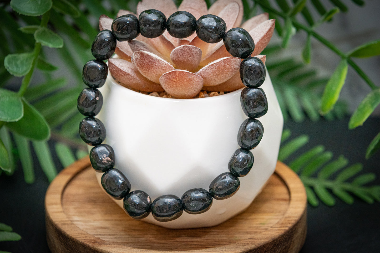 Anthophyllite power bracelet