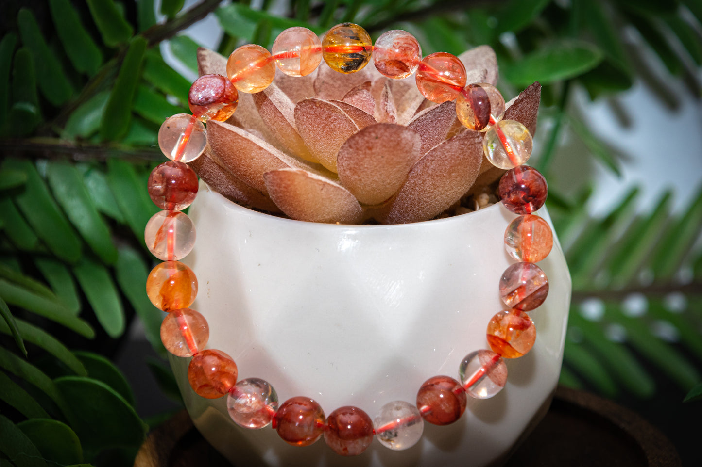 Fire Quartz power bracelet