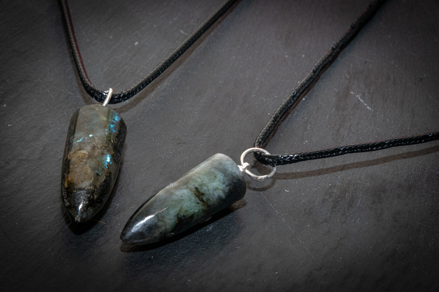 Labradorite Bullet necklace