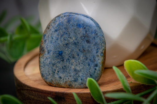 Dumortierite smooth stone