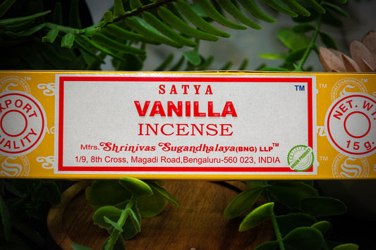 Vanilla incense sticks