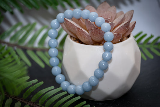 Angelite power bracelet