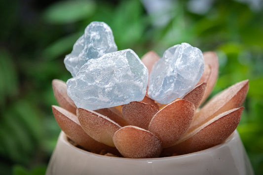 Celestite mini raw chunk