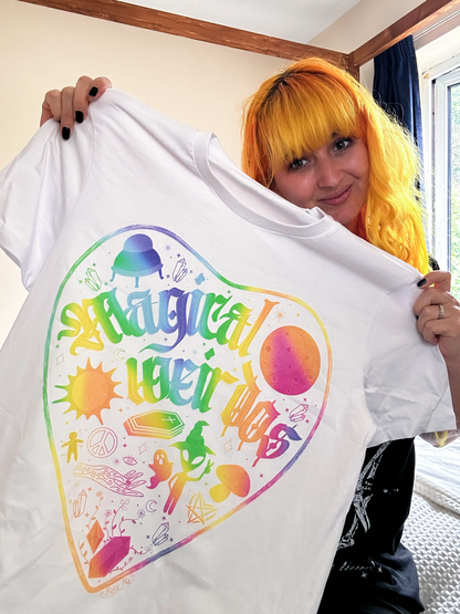 PREORDER -  ‘Magical weirdo’ COLOURFUL official Ritzy merch - T-shirt