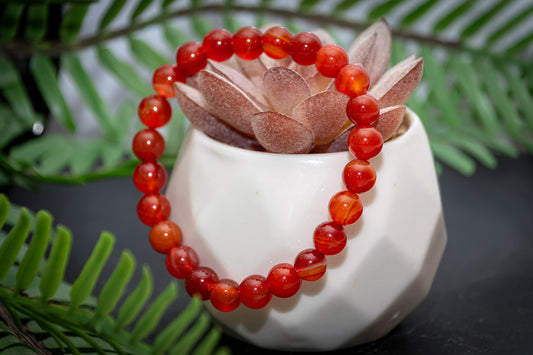 Carnelian power bracelet