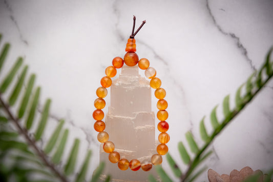 Carnelian power bracelet